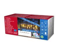 Konstsmide 4610-503 / Ampliamento Sistema LED Catena di luci / 100 diodi Colorati/Cavo Trasparente