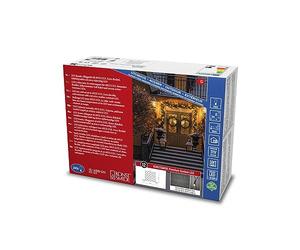 Konstsmide 4943-817 - Espansione per sistema LED, 240 diodi ambrati, esterno, cavo morbido nero