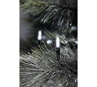 Konstsmide 6004-200 / Catena di miniluci LED / 40 diodi Bianco Freddi / 24V trasformatore da Esterno/Cavo Verde