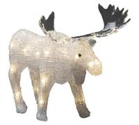 Konstsmide Christmas Figura luminosa a LED di Elch per uso esterno Batteria Konstsmide Christmas