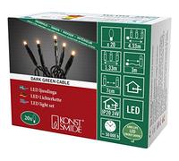 Konstsmide 6351-820 LED catena luminosa, in plastica, verde
