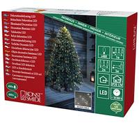 Konstsmide 6382-190 LED a goccia di stagno, plastica, argento