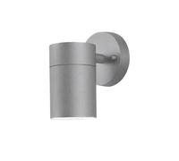 Konstsmide 7657-300 Modena - Faretto da Parete in Alluminio Laccato, 7,5 x 13 x 12 cm (Larghezza x profondità x Altezza), 1 Lampadina da 35 W, IP44, Colore: Grigio