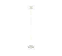 Konstsmide 7831-250 - Lampada a stelo a LED Nice, colore bianco, per interni ed esterni, senza fili, 17 x 17 x 120 cm