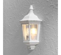 Konstsmide Applique da esterni Firenze a coppa, bianco Konstsmide