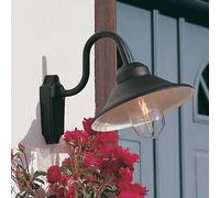 Konstsmide Applique da esterni Vega, larghezza 29,5 cm, nero Konstsmide