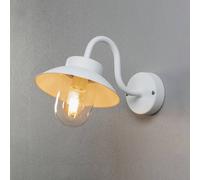 Konstsmide Applique da esterni Vega Mini, 22 cm, bianco 417-250