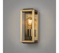 Konstsmide Applique da esterno Carpi, ottone, larghezza 12,5 cm 7348-800