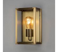 Konstsmide Applique da esterno Carpi, ottone, larghezza 18 cm 7347-800