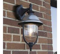 Konstsmide Applique da esterno Parma, metallo, portalampada in basso, E27, IP43 Konstsmide