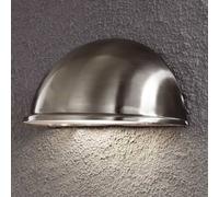 Konstsmide Applique da esterno Torino E27, acciaio inox Konstsmide