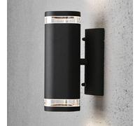 Konstsmide Applique esterni Modena con fessura, 2 luci nero Konstsmide