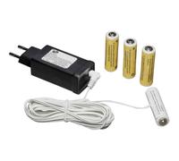 Konstsmide batteria Adattatore di Rete per articolo, in plastica, colore: nero