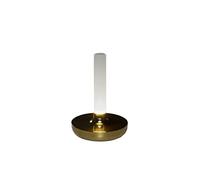 Konstsmide Biarritz, acciaio inossidabile, 2,5 W, color oro