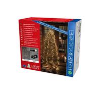 Konstsmide Cappotto per Albero a LED, Nero - NUOVO