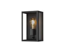 Konstsmide Carpi 7347-750 - Lampada da parete con vetro trasparente per lampadine a incandescenza e a risparmio energetico