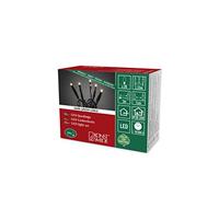 Konstsmide catena luminosa a micro LED, 20 diodi a luce bianca calda, 24 V trasformatore interno, cavo verde 6351 - 120