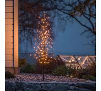 Konstsmide Christmas Albero di luci LED, nero, 150 cm Konstsmide Christmas