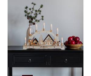 Konstsmide Christmas Arco luminoso LED candele batteria o trasformatore Konstsmide Christmas