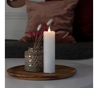 Konstsmide Christmas candela in vera cera, alimentazione a batteria, LED, 1829-100, Christmas [Lampade per Interni > Lampade da Tavolo]