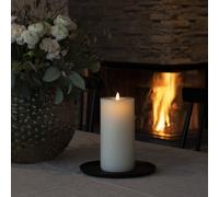 Konstsmide Christmas candela profumata in vera cera, colata a mano, con funzione di spegnimento a soffio, LED, 1624-115, Christmas [Lampade per Interni > Lampade da Tavolo]