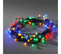 Konstsmide Christmas Catena LED da esterni 80 luci colorate Konstsmide Christmas
