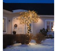 Konstsmide Christmas Catena luminosa LED Micro, 80 luci nero/ambra Konstsmide Christmas