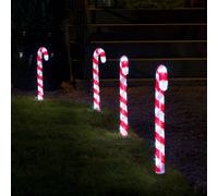 Konstsmide Christmas Decorazione LED a bastoncini di zucchero, set 5x Konstsmide Christmas