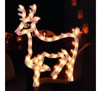 Konstsmide Christmas Decorazione per finestra Renna con 50 LED Konstsmide Christmas