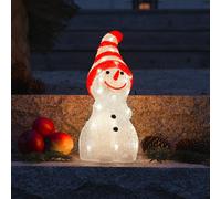 Konstsmide Christmas Figura LED pupazzo di neve da esterni, IP44 Konstsmide Christmas