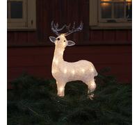 Konstsmide Christmas Figura LED renna esterni IP44 trasparente 2.500K Konstsmide Christmas