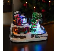 Konstsmide Christmas Lampada decorativa a LED con albero di Natale in cristallo Konstsmide Christmas