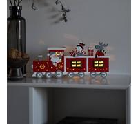 Konstsmide Christmas Lampada LED profilo di legno treno, batteria, USB Konstsmide Christmas