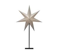 Konstsmide Christmas Lampada stella di carta, 7 punte bianco 80 cm Konstsmide Christmas