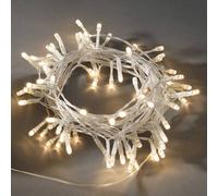 Konstsmide Christmas Lunga ghirlanda luminosa LED IP44, con sensore Konstsmide Christmas