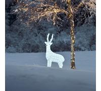 Konstsmide Christmas renna La: 66,5 A: 105 cm, alimentazione da rete, LED, 6168-203, Christmas [Lampade per Esterni > Lampade da Terra]