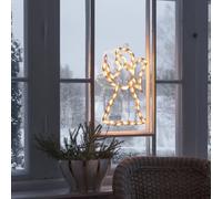 Konstsmide Christmas sagoma da finestra angelo, LED, 2173-010, Christmas [Lampade per Interni > Lampade a Sospensione]