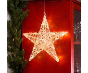 Konstsmide Christmas Stella LED a cinque punte Ingar in acrilico Konstsmide Christmas