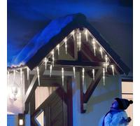 Konstsmide Christmas Tenda di luce LED con 32 ghiaccioli da 7,75 m Konstsmide Christmas