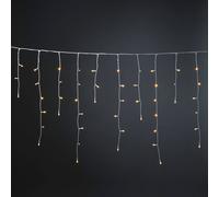 Konstsmide Christmas Tenda ghiaccioli Glimmer ambra 507 cm 200 luci Konstsmide Christmas