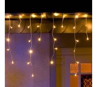 Konstsmide Christmas Tenda LED ghiaccioli bianco caldo bianco 3m Konstsmide Christmas