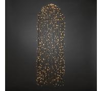 Konstsmide Christmas Tenda luminosa a LED Qualle 2.600K 900 LED 145x45cm Konstsmide Christmas