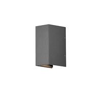 Konstsmide Cremona - Lampada da Muro a LED ultrapotente, in Alluminio lucidato, Angolo di Luce Regolabile, Colore Antracite