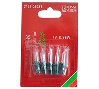 Konstsmide Ersatzbirne, 5er Blister, chiaro 7V, 0.98 W, verde jack 2125-050SB