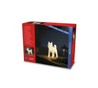 Konstsmide Husky 6244-103 - 88 diodi a luce bianca calda, 24 V, esterno (IP44), cavo bianco