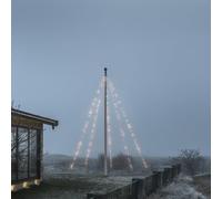 Konstsmide illuminazione per pennone con anello, LED, 4781-137, Fahnenmastbeleuchtung [Lampade per Esterni > Lampade da Terra]