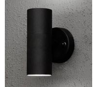 Konstsmide Lampada a muro da esterno a 2 luci Modena, nera Konstsmide