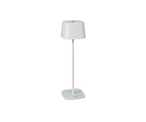Konstsmide Lampada da tavolo Capri | Bianco | Interno/Esterno | USB/Batteria | 7814-250 | Bianco