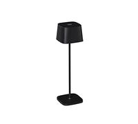 Konstsmide Lampada da tavolo Capri | nero | indoor/outdoor | USB/batteria | 7814-750 | 10 x 10 x 36 cm
