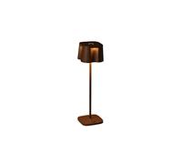Konstsmide Lampada da tavolo Nice, colore ruggine, per interni ed esterni, lampada da tavolo USB, 7818-970, 10 cm (L)/10 cm (L)/36 cm (H)